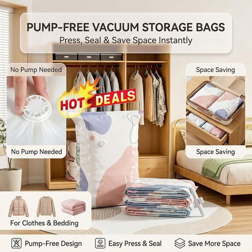 Pump vacuum storage - vacuum, bags