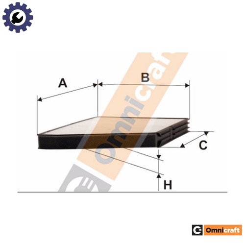Filter cabin air - filter,