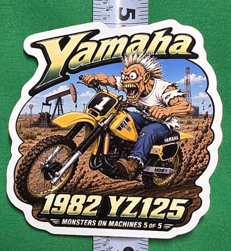 1982 yamaha yz125 - 1982,
