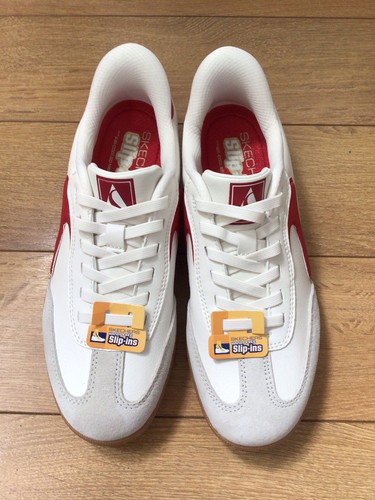 Sketchers white red - sketchers,