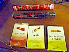 Collection of Incense Sticks and Cones