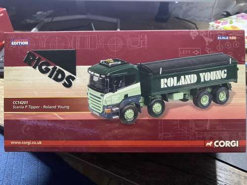 Corgi scania tipper - scania, by