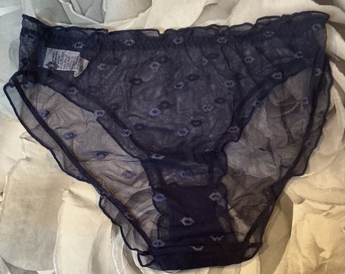Woman sexy sheer navy - sheer,
