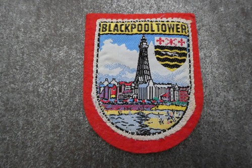 Blackpool tower woven cloth - tower,