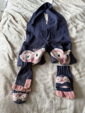 Fat Face Kids  Scarf And Gloves