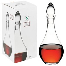 1.2L Pasabahce Symphony Glass Wine Decanter Port Carafe Elegant Pitcher Clear