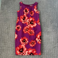 Ladies M&S Lined Floral Dress
