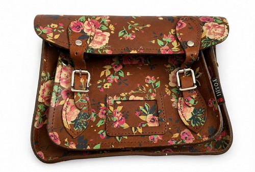 Yoshi floral leather satchel - floral,