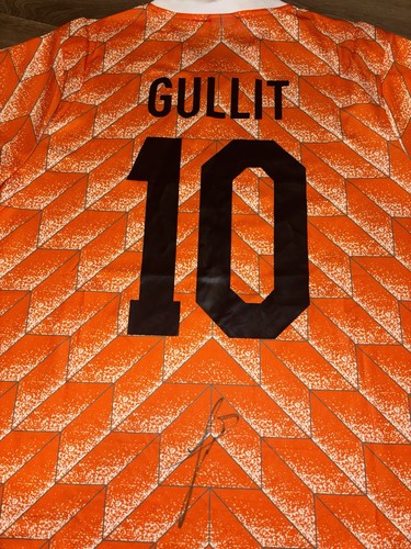 Ruud gullit hand signed - hand,