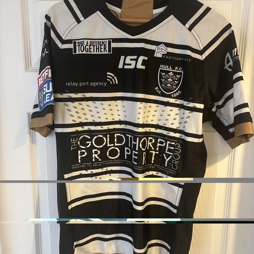 Signed hull 2018 match worn - signed, fc