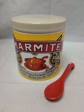 Marmite Yellow Ceramic Storage