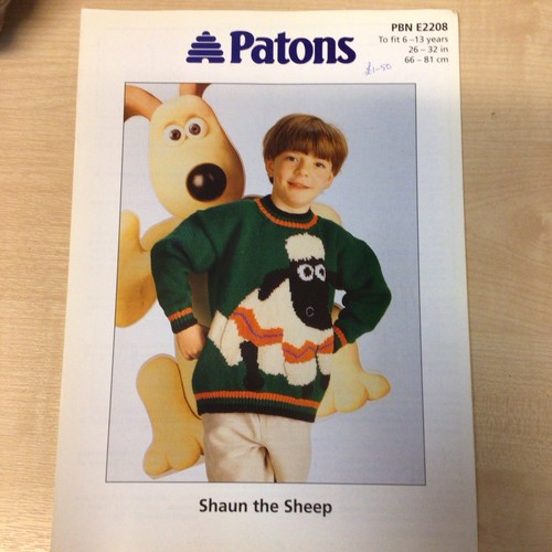 Patons shaun the sheep - shaun,