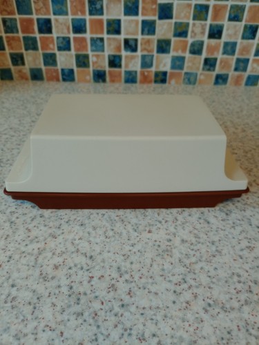 Vintage tupperware butter dish - butter,