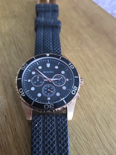 Bulova men 98a192 - bulova, gold-tone