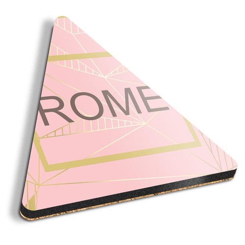 Triangle mdf coaster rome - coaster,