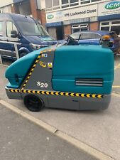 Ex Demonstration Tennant S20 Sweeper Powered by Kubota Water Cooled LPG Engine