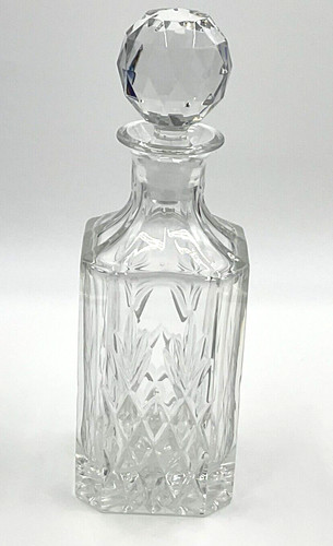 Lead crystal square whisky - crystal,