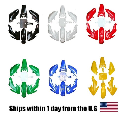 Plastic fender fairing - plastic, kit
