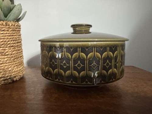 Green glazed 1970s hornsea - green,