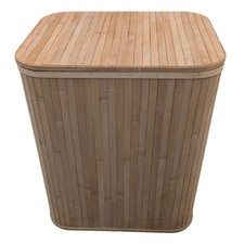 Bamboo Laundry Hamper Basket