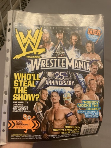Wwe wrestlemania 25th - wwe,
