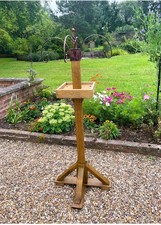 Heavy Duty Bird Table Feeding Station 4 Large Hooks For Bird Feeders