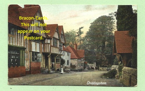 Kent colored postcard - (k345),