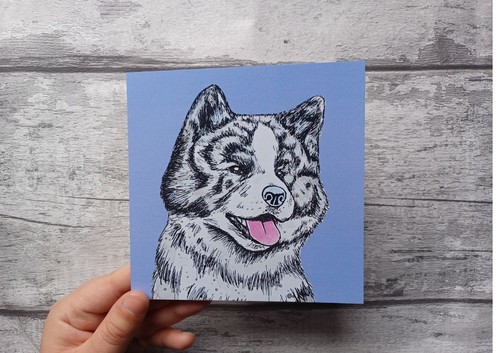 Japanese akita inu greetings - akita,