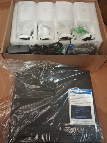 1080p dvr cctv kit channel - kit,, 4