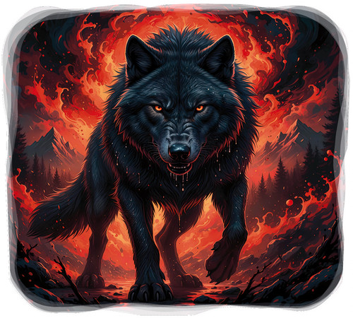 Black wolf camper motorhome - black,