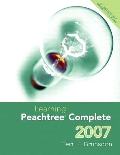 Learning peachtree complete - peachtree,