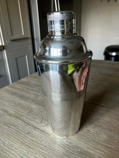 1930s silver plated cocktail