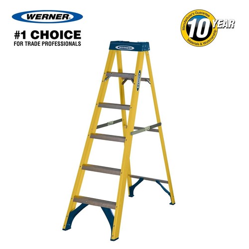Werner tread fibreglass step - werner, 6