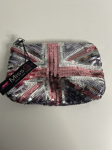 Miss sequined union jack - sequined,