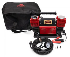 Twin-piston air compressor