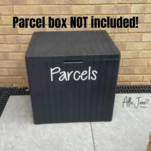 Parcels vinyl sticker decal - sticker,