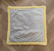 Baby/Toddler Soft Play Mat, Grey & Light Lime Green 100x100