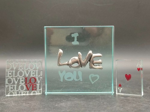Trio modern glass blocks - of,