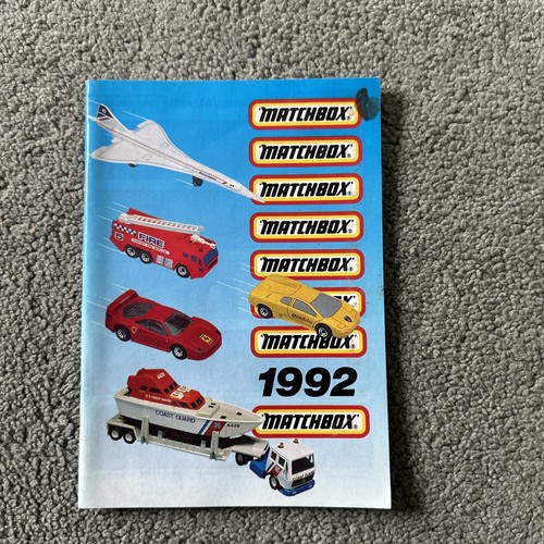 Matchbox lesney 1992 - 1992, die-cast