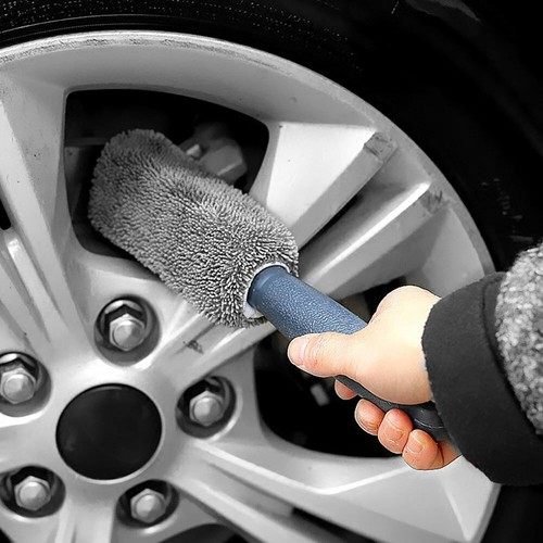 Car detailing wheel brush - car,
