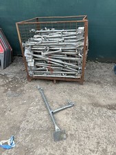 10x Heras fence Support Leg Quick Stage Podium £90+vat Brace Scaffold Base Panel