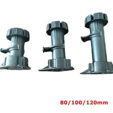 4Pcs Plastic Sofa Replace Legs Adjustable Height Cupboard Foot Cabinet Legs