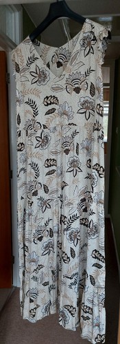 Monsoon dress midi cream - 16, in