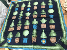 ACQUASCUTUM SILK SCARF. NEW