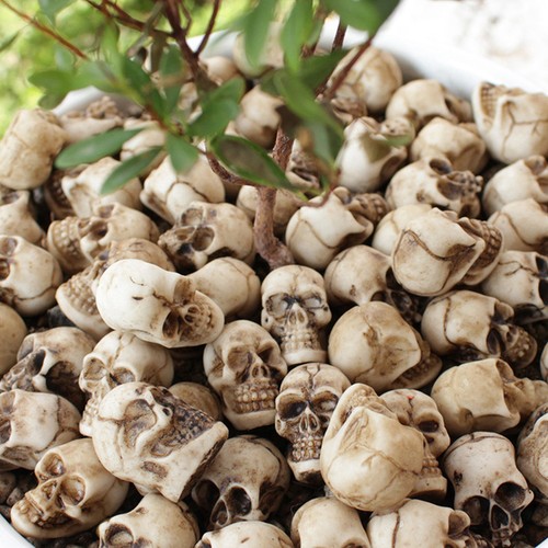 20pcs mini skulls - mini, halloween