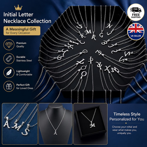 Stainless steel initial - stainless,