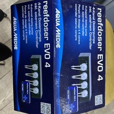 Aqua Medic Reefdoser EVO 4 Four Channel Dosing Pump Unit Reef Coral Marine