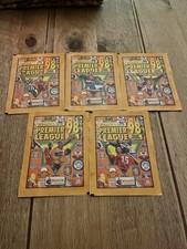 Merlin Premier League 1998 UK Version – 5 Cover Variants Complete Set (Sealed)