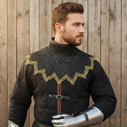 Chainmail collar flat - chainmail, 6