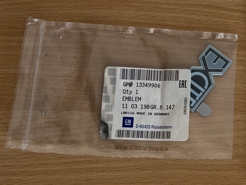 Genuine new vauxhall - genuine,